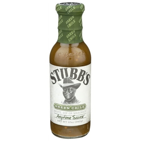 Stubb's Green Chili Marinade, 12 OZ (Pack of 6)