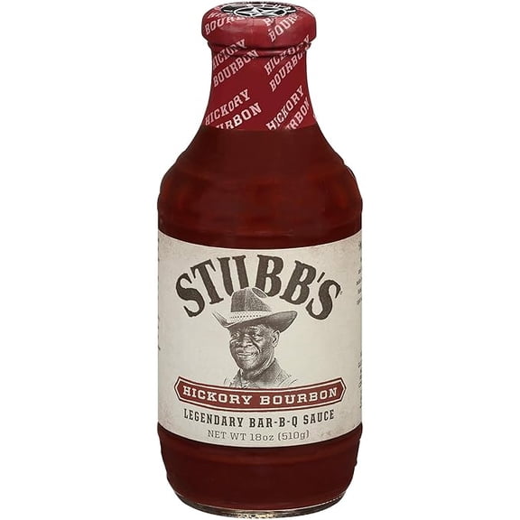 Stubb's Hickory Bourbon BBQ Sauce, 18 oz