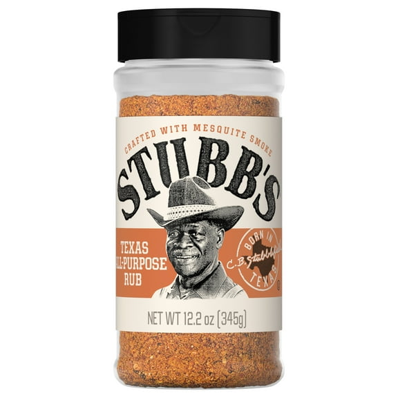Stubb's Texas All Purpose Rub, 12.2 oz Bottle