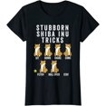 thumbnail image 1 of Stubborn Shiba Inu Tricks Shirt Funny Dog Gift T-Shirt, 1 of 3
