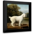 thumbnail image 1 of Stubbs, George 12x14 Black Modern Framed Museum Art Print Titled - White Poodle in a Punt, c. 1780, 1 of 5