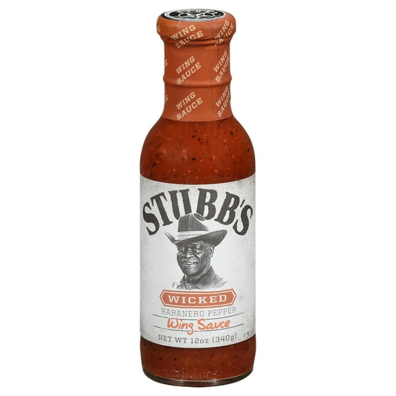 Stubbs Original Wing Sauce 12 oz (Pack of 6)