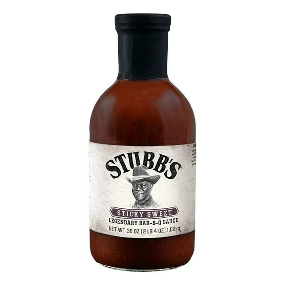 Stubbs Sticky Sweet Barbecue Sauce 36 Ounce