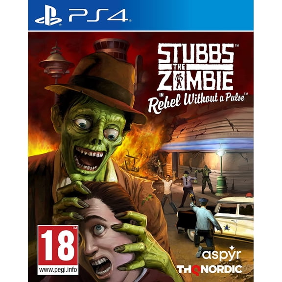 Stubbs the Zombie in Rebel Without a Pulse (PS4 / Playstation 4) Build Your Zombie Horde