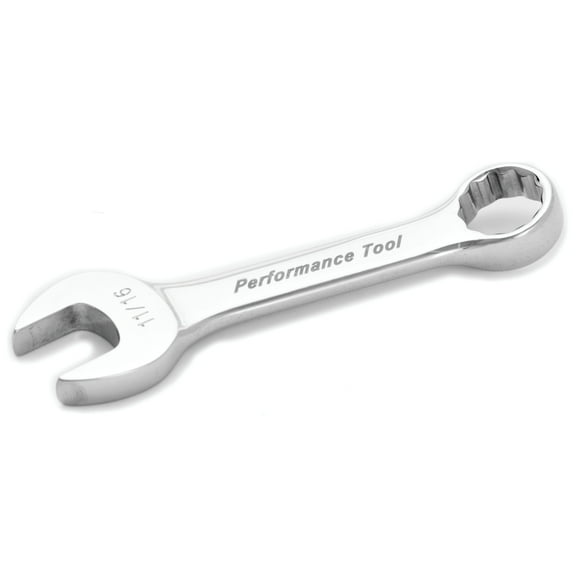 Performance Tool W30522 Performance Tool 11/16-Inch Stubby Combo Wrench