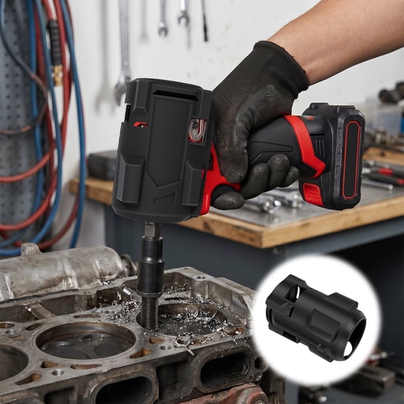 Stubby Impact Wrench Protective Boot Compatible with FUEL 3/8" and 1/2" Impact Wrench 2562-20 2563-20 2563P-20 Water and Oil Resistant Tool Cover