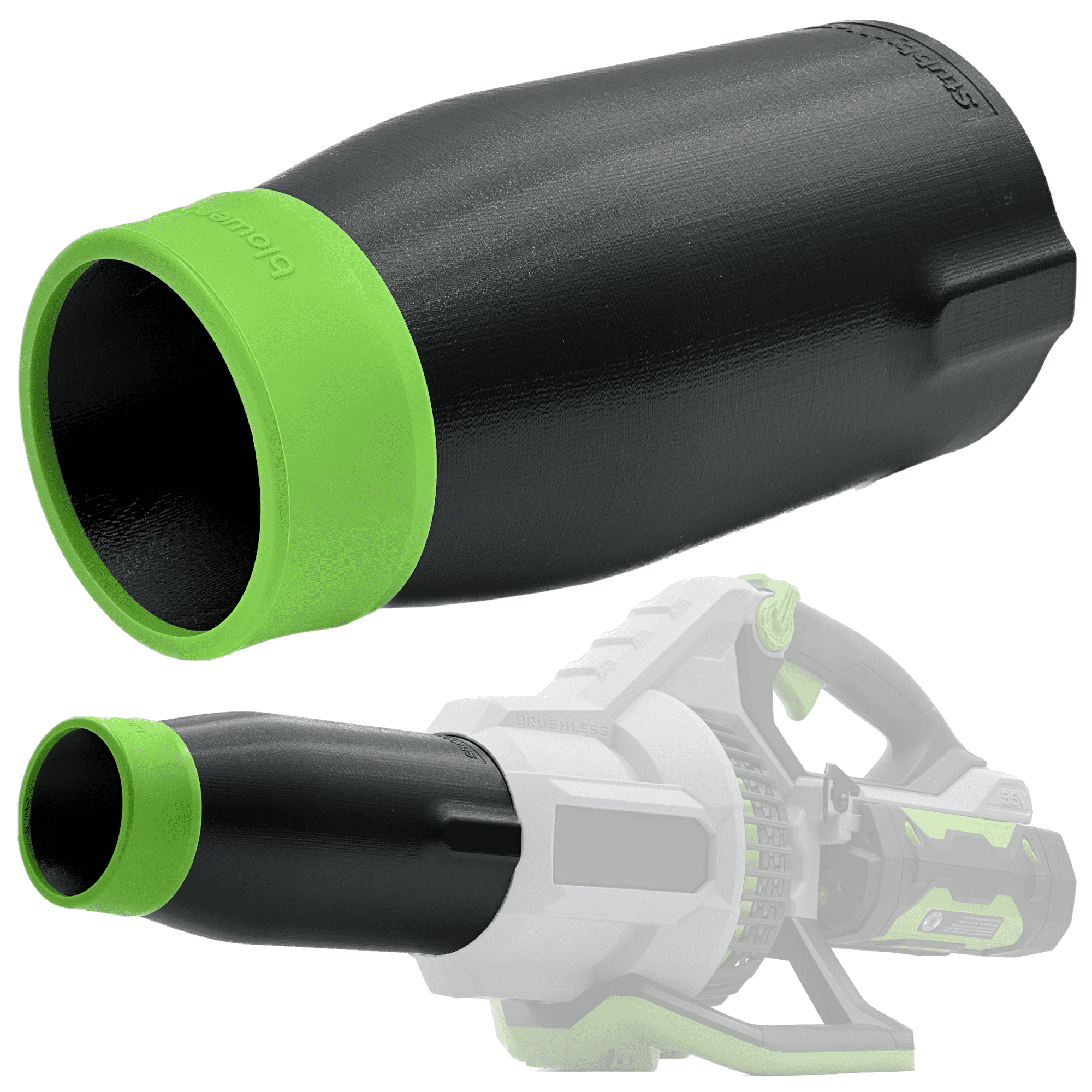 Stubby Nozzle Co. STUBBY® Car Drying Nozzle for EGO Leaf Blowers (765, 670, 650, 615, 580, 575, & 530 CFM Models) - New Generation
