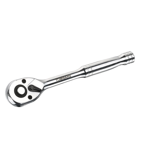 Stubby Ratchet Set, 1/4", 3/8", 1/2" Drive Ratchet Handle Wrench 72-Tooth Quick-Release Reversible, Gift for Men Mechanic Hand Tools | Hand Tool for Mechanics, 72 Tooth 5-degree swing arc