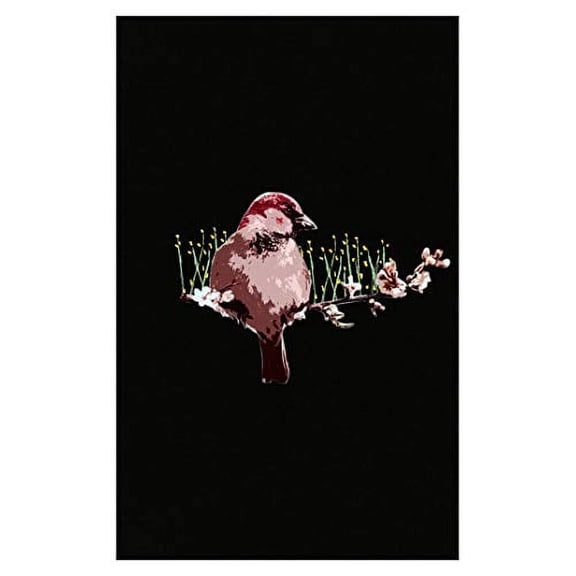 Cute Bird Theme Poster - Spring Time Bird Watching - Wall Decor Gift