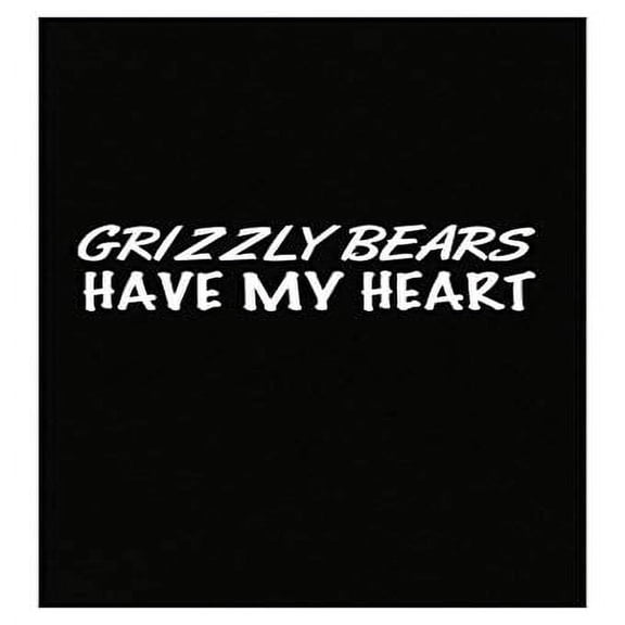 Stuch Strength Cute Grizzly Bears Gift - Grizzly Bears Have My Heart - Brown Bear Design - Alaska Present - National Park Theme - Poster