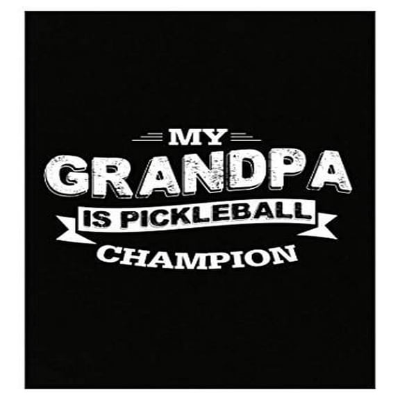 Pickleball Champion Poster - Wall Decor - Game Winner Humor Gift