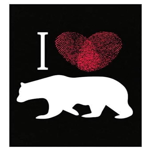 Stuch Strength Funny Brown Bear - I Love - Grizzly Kodiak Ursus Arctos Humor - Poster