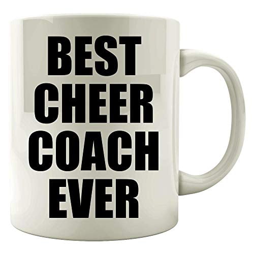 Coach 11 oz Coffee Mug - Best Cheer Ever White Ceramic Gift