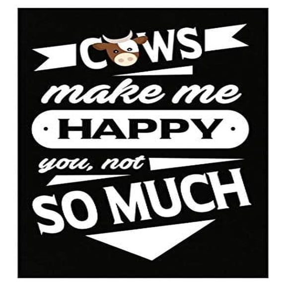 Stuch Strength Poster - Wall Decor with Bulls Calves Livestock Humor Gift