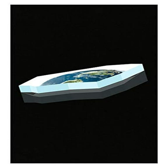 Stuch Strength Funny Earth - Flat Planet World Globe - Science Universe Humor - Poster