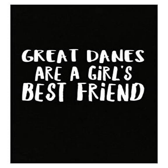 Dog Theme Poster - Girl's Best Friend - Wall Decor Gift