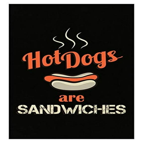 Funny Hotdog Poster - Wall Decor for Kitchen Gift