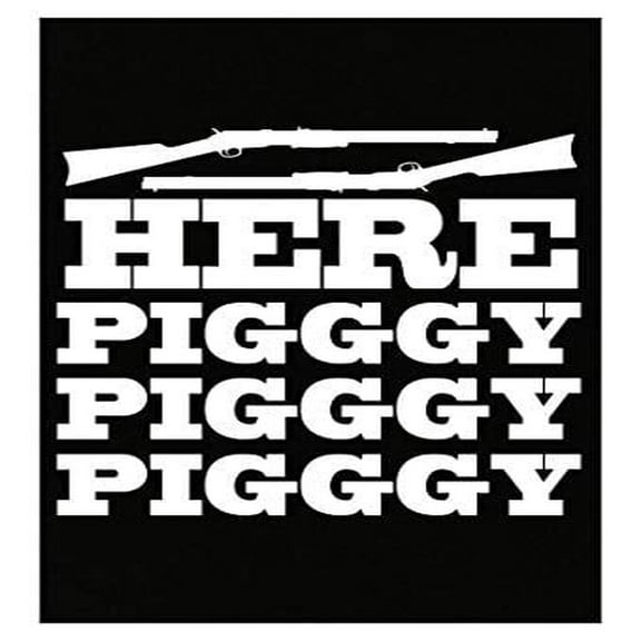 Stuch Strength Funny Hunter - Here Pigggy Piggy - Shooting Target Prize Kill Prey Humor - Poster