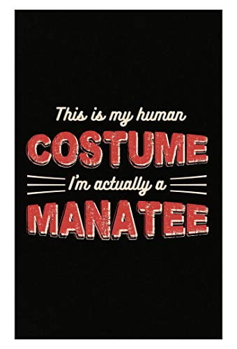 Stuch Strength Funny Manatee - This is My Human Costume - Sea Cow