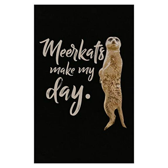 Funny Meerkats Poster - Wall Decor for Animal Lovers Gift
