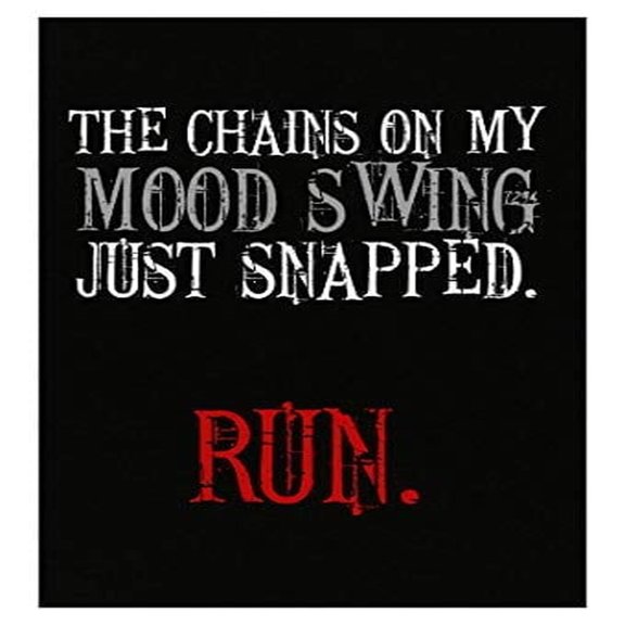 Bad Attitude Humor Poster - Wall Decor Gift