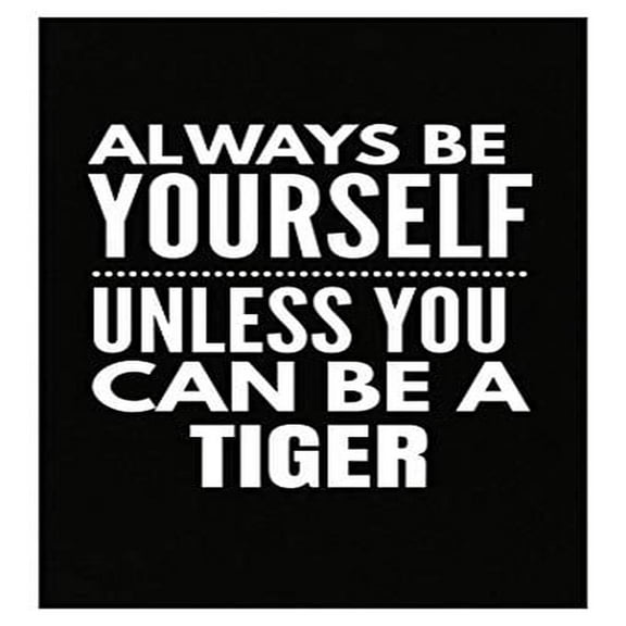 Funny Tiger Poster - Wall Decor for Jungle Gift