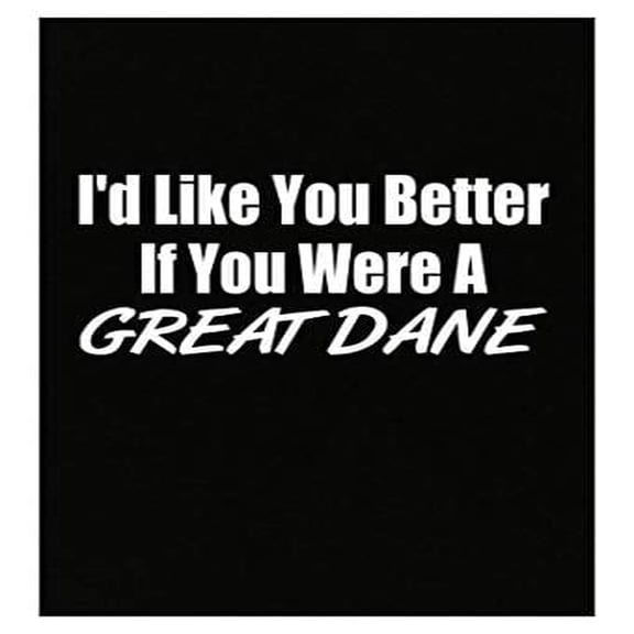 Dog Theme Poster - Stuch Strength Great Dane Design - Wall Decor Gift