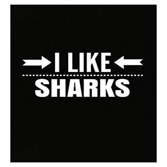 Stuch Strength I Like Sharks - Great White hammerhead ocean - Funny Animal Gift Idea - Poster