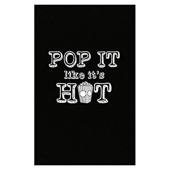 Funny Popcorn Theme Poster - Wall Decor Gift