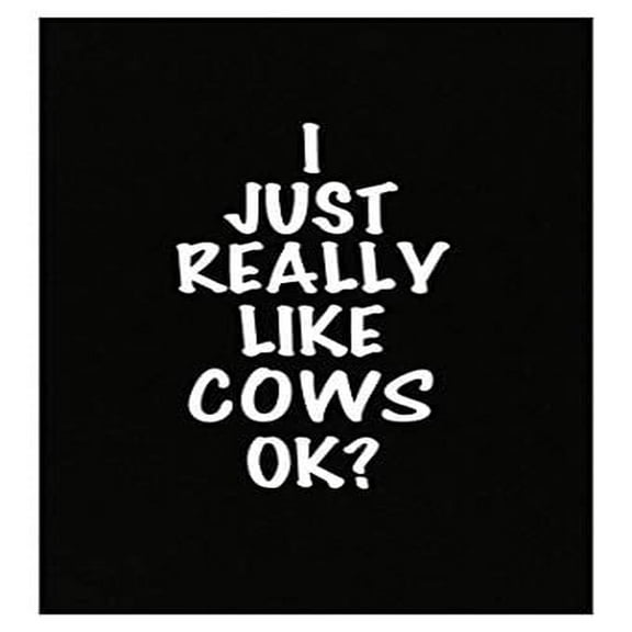 Cattle Theme Poster - Moo Design - Wall Decor Gift