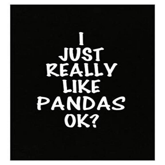 Panda Poster - Bamboo Design - Gift Idea