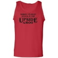 thumbnail image 1 of Stuck In The Upside Down Adult Tank Top, 1 of 3