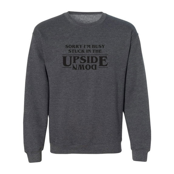 Stuck In The Upside Down Crewneck Sweatshirt