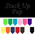 thumbnail image 1 of Pet and Dog Bandana Rhinestone, "Stuck Up Pup", 1 of 5