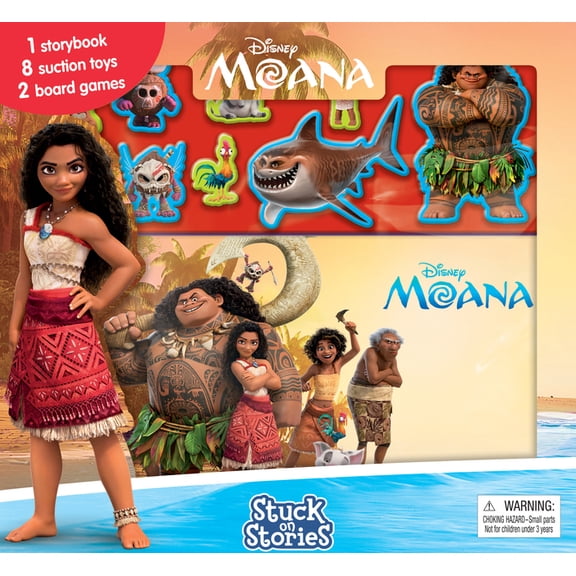 Stuck on Stories Disney Moana Stuck on Stories, (Hardcover)