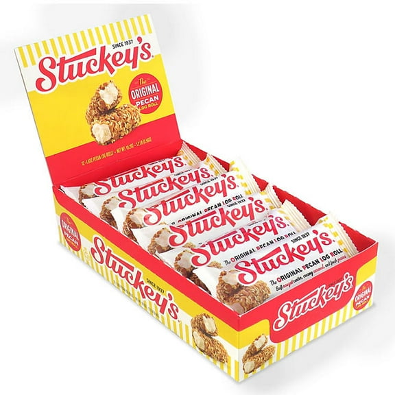 Stuckey's Original Pecan Log Roll, 1.6 oz., 12 pk.