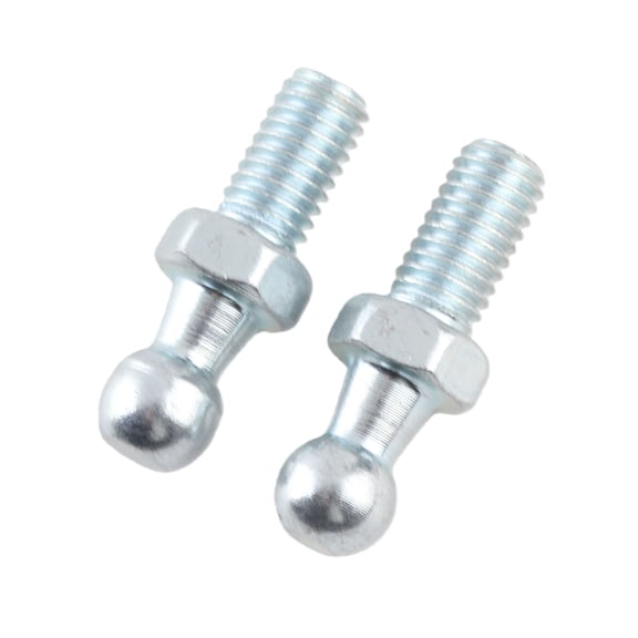 Stud 2 Pcs Car Iron Ball Stud M8 for Gas Struts, High Reliability, Wear and anti , Better Material and Engineering, Easy DIY Installation, Original Standard