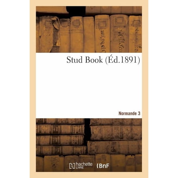 Stud Book. Normande 3 (Paperback)