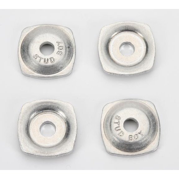Stud Boy 2193-P3 Power Plate Backer Plates - Aluminum - 5/16in. Thread