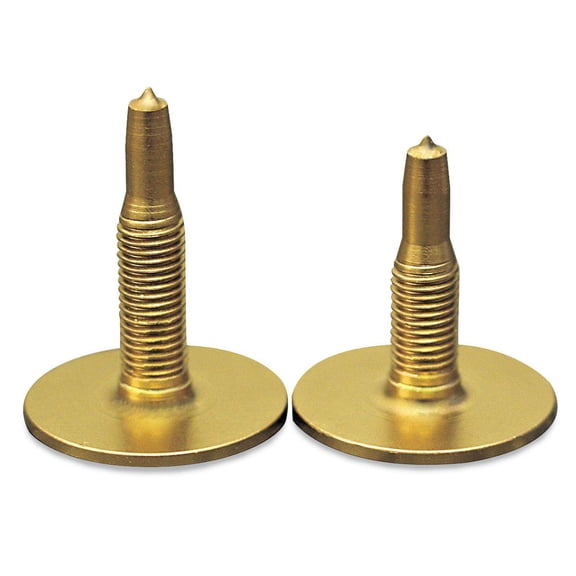 Stud Boy 2437-P8 Power Point + Plus Studs with Locknuts - 1.375in. Stud Length