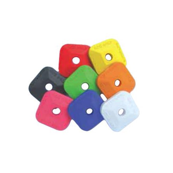 Stud Boy 2462-P1-BLK Super-Lite Plus Single Backer Plates - Black - 24 Pack