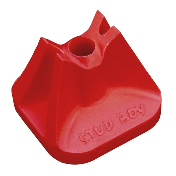 Stud Boy Pro Series Red SuperLite Single Backer Plates 96pk (2513-P3-RED)