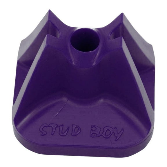 Stud Boy Pro+ SuperLite Single Backer Plates Purple 24pk (2513-P1-PUR)