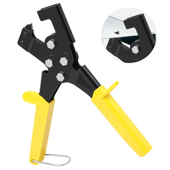 Stud Crimper Pliers High Carbon Steel Drywall Pliers with Nonslip Ergonomic Plastic Handle for Factory Office Store Apartment