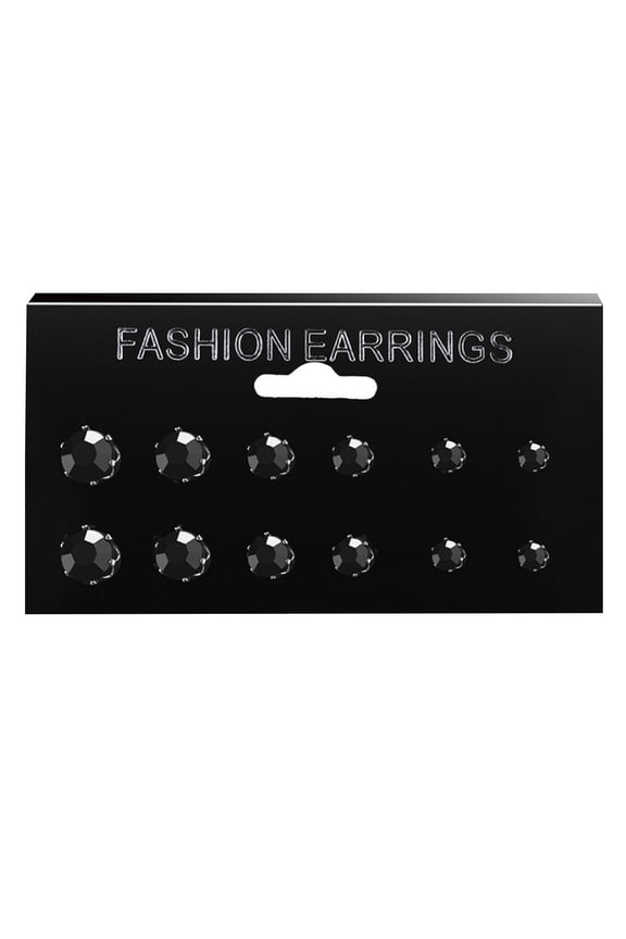 Stud Earrings Set,6 Pair Fashion Women Jewelry Earrings New