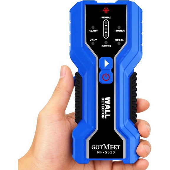 Stud Finder Electronic 3-in-1 Stud Detector with Smart Sensor | Wall Scanner for Metal, Wood & Live AC Wire, Upgraded Multifunctional Wall Detector, Battery Included