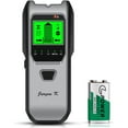 thumbnail image 1 of Stud Finder Wall Scanner, 5 in 1 Multifunction Stud Locator with Upgraded Smart Sensor, HD LCD Display and Audio Alarm for The Center & Edge of Metal, Studs, AC Wire, and Pipe Detection(Dim Gray), 1 of 14
