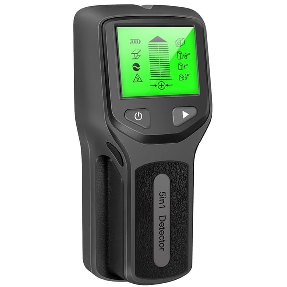 Stud Finder Wall Scanner 5 in 1 Handheld Detector for Home Improvement | Wall Stud Finder with Live Wire Tester for Renovation and Diy Projects