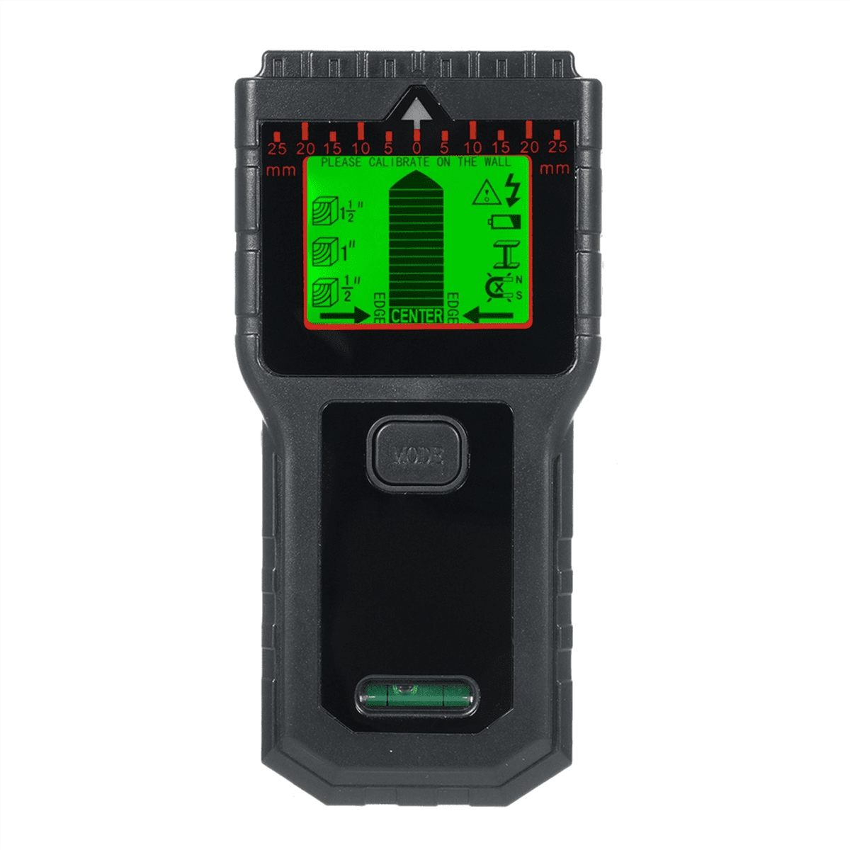 Stud Finder Wall Scanner, 7 In 1 Precise Wall Wood Metal Stud Detector With LED Display, Stud Sensor Edge Center Beam Finder, Battery Operated Edge