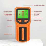 Stud Finder Wall Scanner, Advanced 5-in-1 Detector, Upgraded Intelligent Chip, High-Definition LCD Display